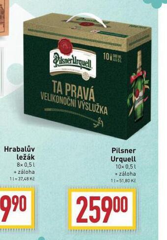 Billa Pivo pilsner urquell nabídka