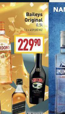 Billa Baileys original nabídka
