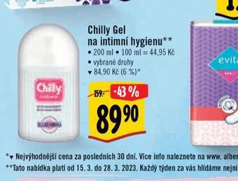 Albert Chilly mycí gel na intimní hygienu nabídka