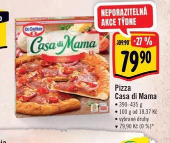 Albert Pizza casa di mama nabídka