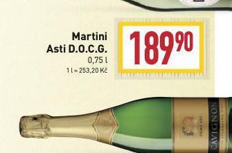 Billa Martini asti nabídka