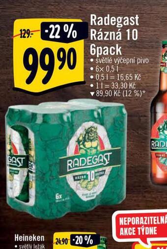 Albert Pivo radegast rázná 10 nabídka