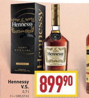 Billa Hennessy nabídka
