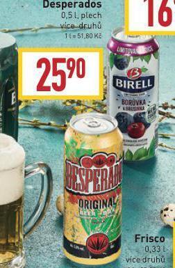 Billa Desperados nabídka