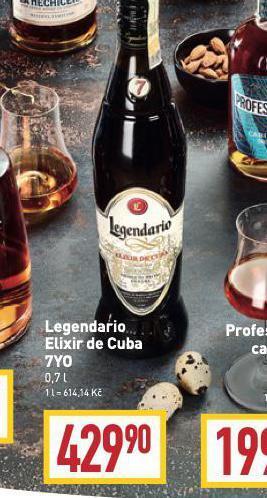 Billa Legendario elixir de cuba nabídka