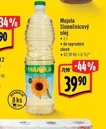 Albert Majola slunečnicový olej nabídka