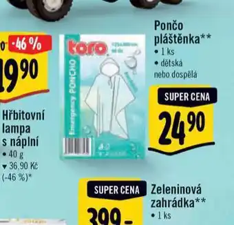 Albert Pončo pláštěnka nabídka