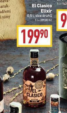 Billa El clasico elixír nabídka