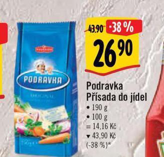 Albert Podravka přísada do jídel nabídka