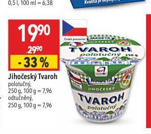 Globus Jihočeský tvaroh nabídka