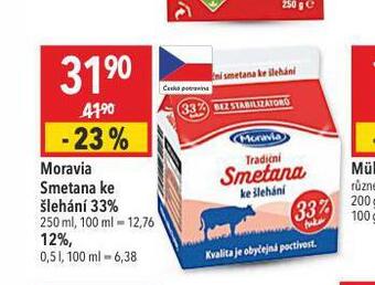 Globus Moravia smetana ke šlehání nabídka