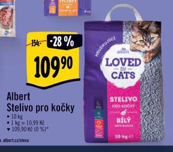 Albert Albert stelivo pro kočky nabídka