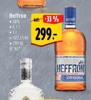 Albert Heffron nabídka