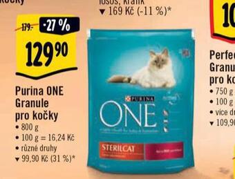 Albert Purina one granule pro kočky nabídka