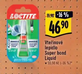 Albert Vteřinové lepidlo super bond liquid nabídka
