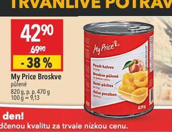 Globus My price broskve nabídka