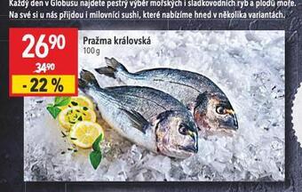 Globus Pražma královská nabídka