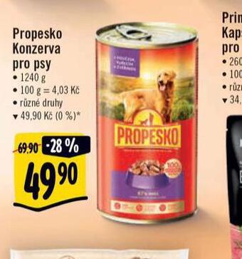 Albert Propesko konzerva pro psy nabídka