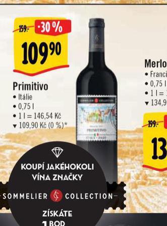 Albert Primitivo nabídka