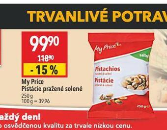 Globus Pistácie pražené solené nabídka