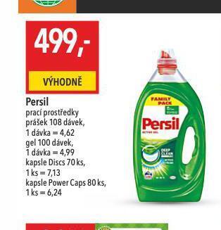 Globus Persil prací prostředek nabídka