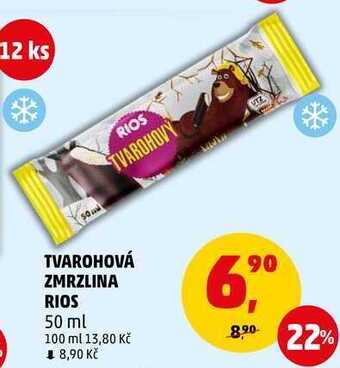 Penny Market Tvarohová zmrzlina rios, 50 ml nabídka