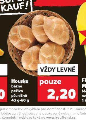 Kaufland Houska nabídka