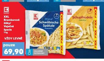Kaufland Xxl bramborové šišky / vaječné špecle nabídka