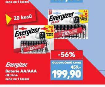 Kaufland Baterie energizer nabídka