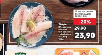 Kaufland Tilápie nabídka