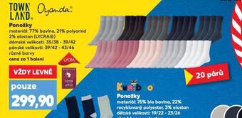 Kaufland Ponožky nabídka