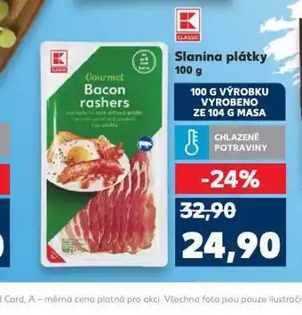 Kaufland Slanina plátky nabídka