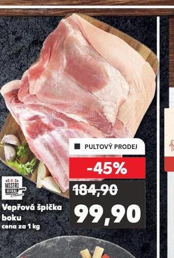 Kaufland Vepřová špička boku nabídka
