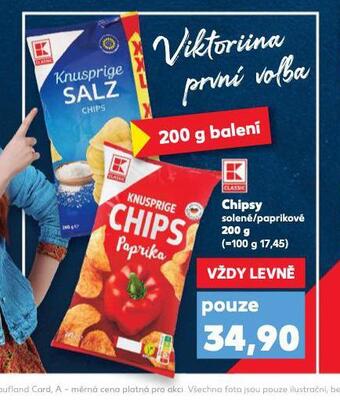 Kaufland Chipsy nabídka