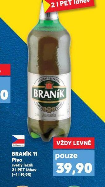 Kaufland Pivo braník 11 nabídka