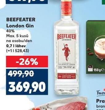 Kaufland Beefeater london gin nabídka