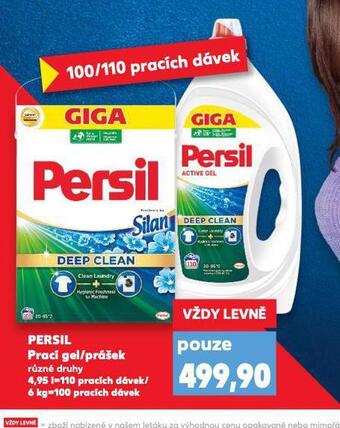 Kaufland Persil prací gel / prášek nabídka