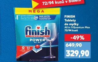 Kaufland Finish tablety do myčky nabídka