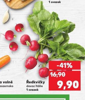 Kaufland Ředkvičky nabídka
