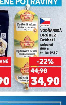Kaufland Drůbeží sekaná nabídka