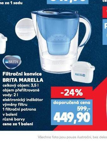 Kaufland Filtrační konvice brita marella nabídka