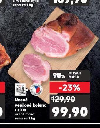 Kaufland Uzené vepřové koleno z plece nabídka