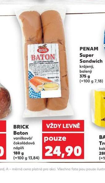 Kaufland Brick baton nabídka