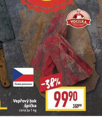 Billa Vepřový bok špička nabídka