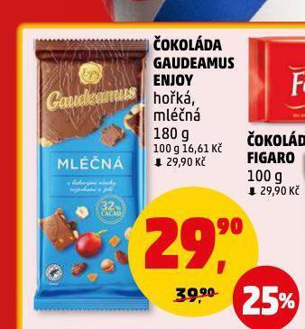 Penny Market Čokoláda gaudeamus nabídka