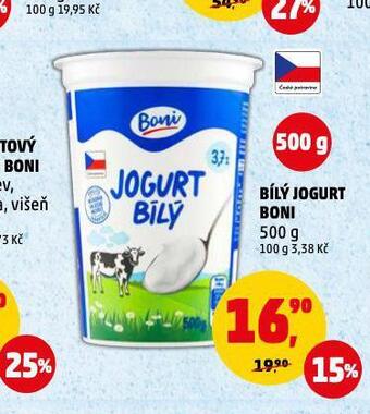 Penny Market Bílý jogurt nabídka