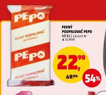 Penny Market Pevný podpalovač pepo nabídka