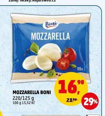 Penny Market Mozzarella sýr nabídka