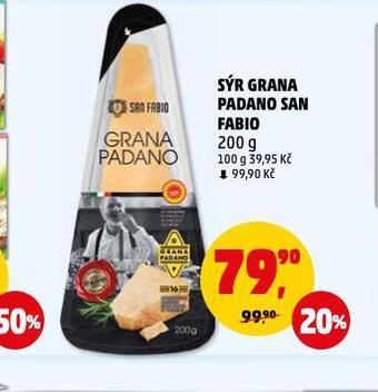 Penny Market Sýr grana padano san fabio nabídka