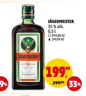 Penny Market Jagermeister nabídka